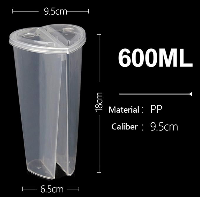 Vaso en forma de corazón