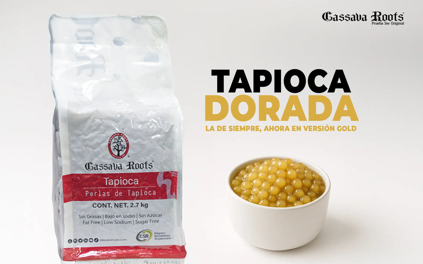 Perlas de Tapioca Dorada