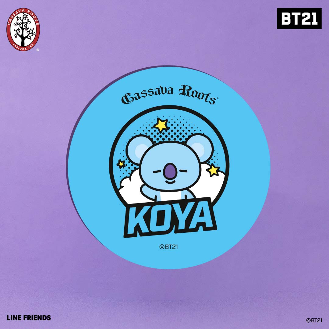 Pin edición limitada Cassava Roots x BT21