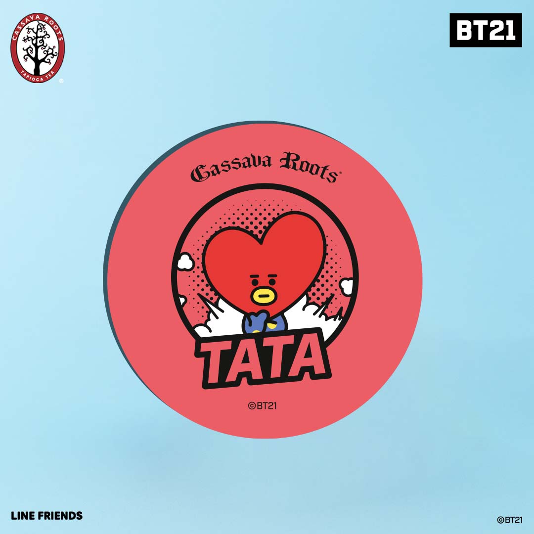 Pin edición limitada Cassava Roots x BT21