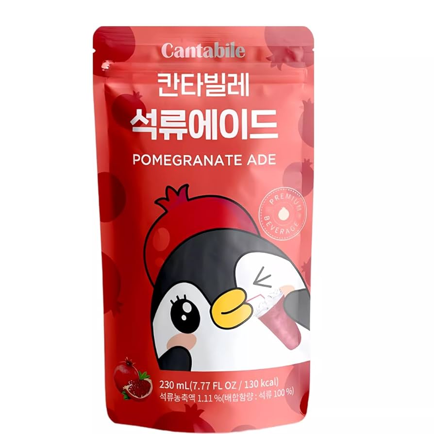 Bebida Coreana sabor Granada