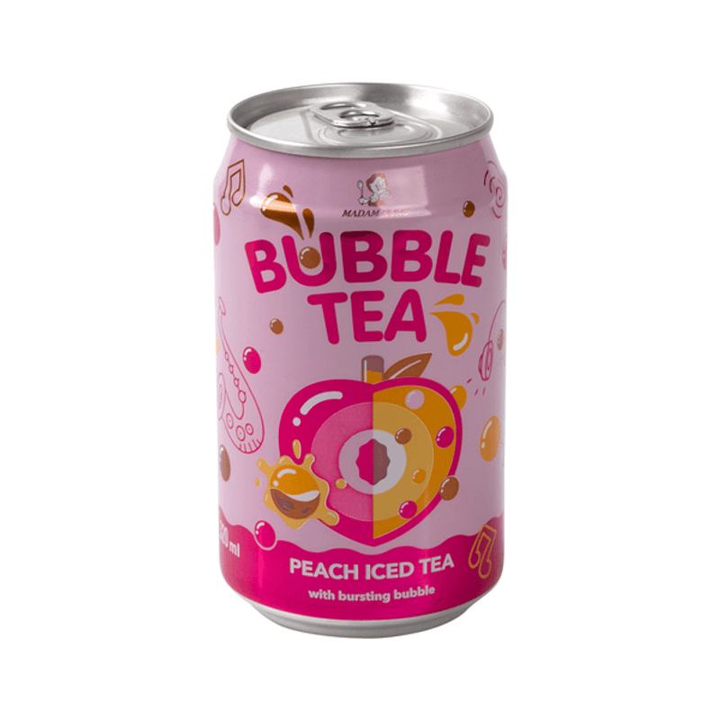 Bubble Tea en lata sabor Durazno