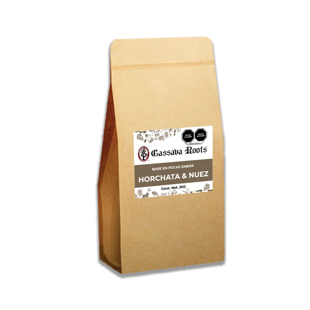Incluye: Horchata con Nuez en Polvo 2 kg Cassava Roots