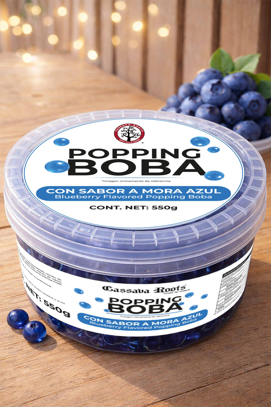Perlas explosivas  Moras 550 gr
