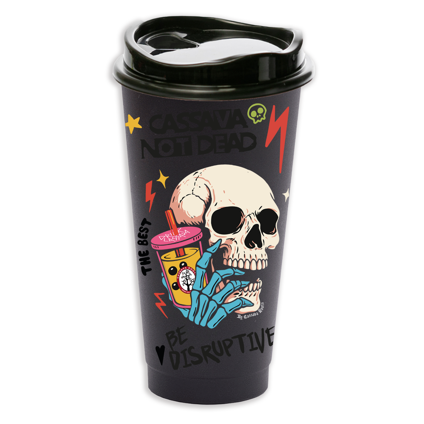 Vaso reusable CASSAVA NOT DEAD