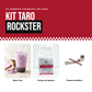 Kit Taro Rockster Cassava Roots: base taro, perlas de tapioca y popote metálico