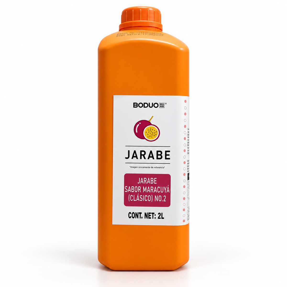 Jarabe Sabor Maracuyá 2L Boduo