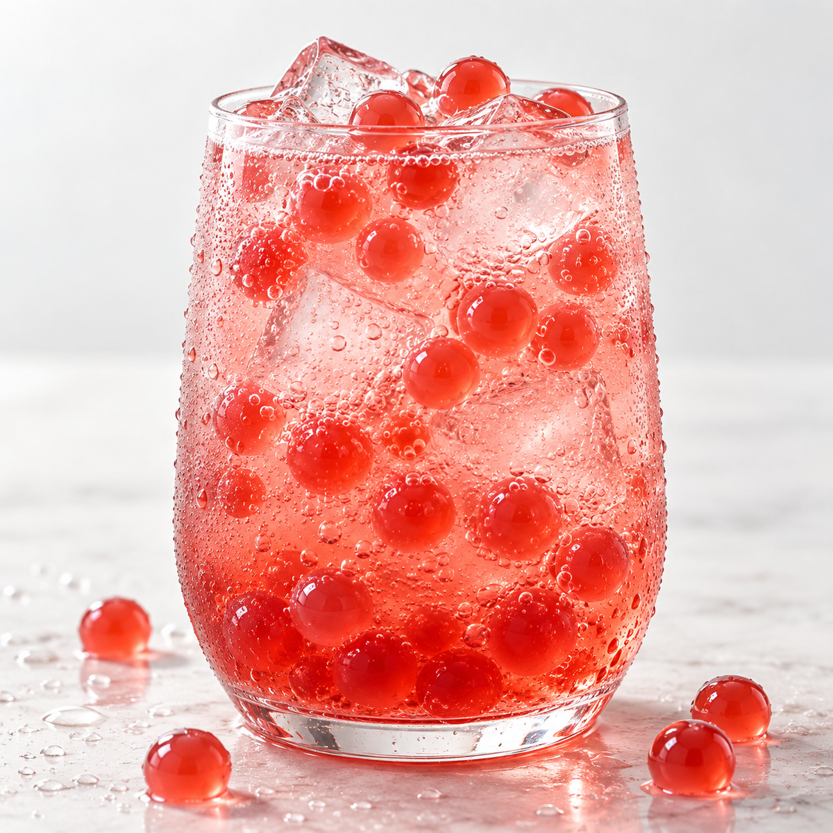 PERLAS EXPLOSIVAS POPPING BOBA SABOR FRESA 3 KG