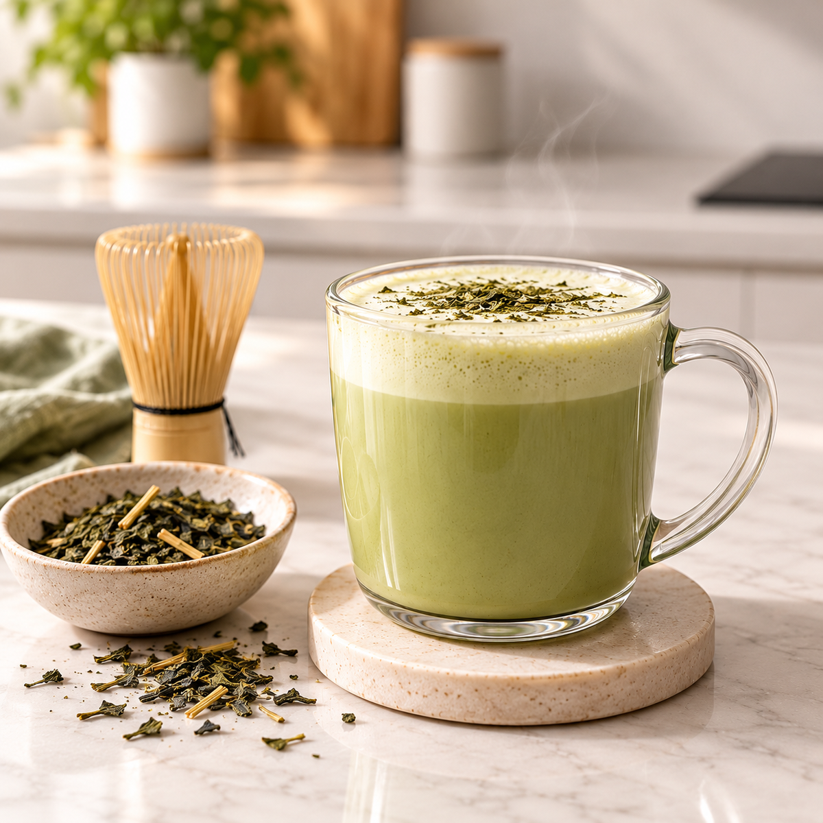 Infusión de té verde